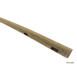 Eindpaal - Round original - 12x220 cm - 2 gaten - Tanalith-E