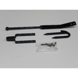 Complete enkele Engelse poort 1,2 m - PRE-SHIELD® - inclusief poortpalen + hang- en sluitwerk - weidepoort