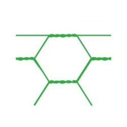 Avigal® groen kleine dieren gaas | 13 mm | 1.0 mm | geplastificeerd