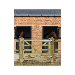Engelse houten weidepoort - 120 cm - Tanalith-E