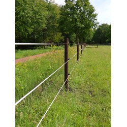 Permanentkabel / EquiFence (wit, 250 meter)