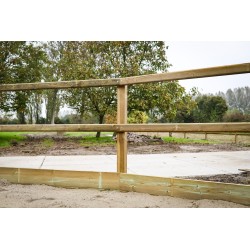 Houten hoefslagplanken | kantplank | grenen | Tanalith-e | fijn bezaagd | 6 meter | va €42,74 p/s -
