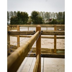 Twopack Premium schrikdraad | 9 geleidende draden | 2x1000m rol | 3mm