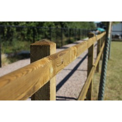 Houten palen | Weidepalen | grenen | Tanalith-e | vierkant | fijn bezaagd | 10x10x250 cm | va €23,92 p/s -