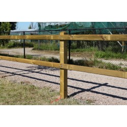 Houten palen | Weidepalen | grenen | Tanalith-e | vierkant | fijn bezaagd | 10x10x250 cm | va €23,92 p/s -