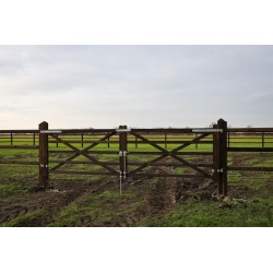 Engelse houten poort - 210 cm - PRE-SHIELD® - weidepoort