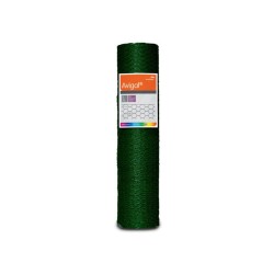 Avigal® groen kleine dieren gaas | 13 mm | 1.0 mm | geplastificeerd