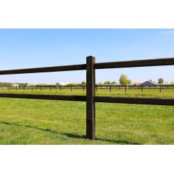 Doorsteek omheining Square Diamond - 11x11x225 cm - 2 gaten - PRE-SHIELD®