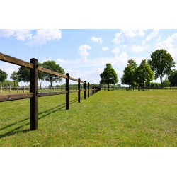Doorsteek omheining Square Diamond - 11x11x225 cm - 2 gaten - PRE-SHIELD®