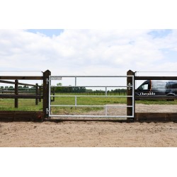 Doorsteek omheining Square Diamond - 11x11x225 cm - 2 gaten - PRE-SHIELD®