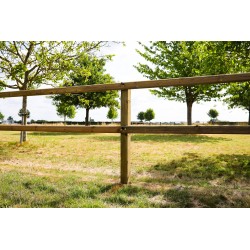 Opschroef omheining Square Original - 10x10x200 cm - 2 liggers - Tanalith-E