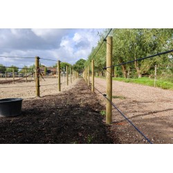 Houten palen | Weidepalen | grenen | Tanalith-e | rond gefreesd | 10x180 cm | va €9,91 p/s -