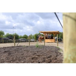 Houten palen | Weidepalen | grenen | Tanalith-e | rond gefreesd | 10x180 cm | va €9,91 p/s -