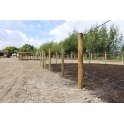 Houten palen | Weidepalen | grenen | Tanalith-e | rond gefreesd | 10x180 cm | va €9,91 p/s -
