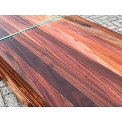 Okan planken - hardhout - circa 250 x 10 x 2,5 cm
