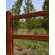 Halve paal 2 gaten - Square Tropic - 10x5,75x210cm