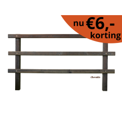ACTIE Opschroef omheining Square Strong - 10x12,5x210 cm - 3 hoge liggers - PRE-SHIELD® - enkel webshop!
