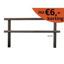 ACTIE Opschroef omheining Square Strong - 10x12,5x210 cm - 2 hoge liggers - PRE-SHIELD® - enkel webshop!