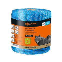 Vidoflex 9 TurboLine blauw 400m