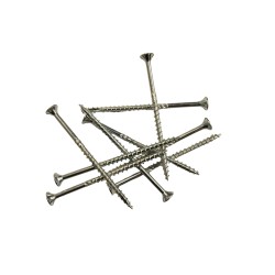 Turbofix houtschroeven Rufast | 4.0 x 70 mm | 200 stuks | Wit zink