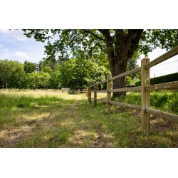 Doorsteek omheining Square Basic - 12,5x12,5x225 cm - 3 liggers - Tanalith-e