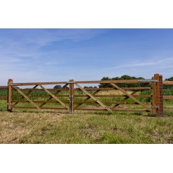 Doorsteek omheining Square Tropic/Pine - 2 liggers - 10x10x210cm
