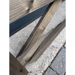 Engelse houten poort 210 cm PRE-SHIELD® beschadigd