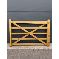 Engelse houten poort 180 cm Tanalith-e beschadigd -1
