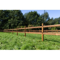 Doorsteek omheining Square Tropic/Pine - 2 liggers - 10x10x210cm