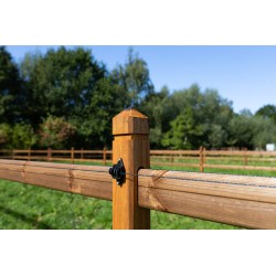 Doorsteek omheining Square Tropic/Pine - 2 liggers - 10x10x210cm