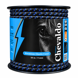 Premium Elastisch koord | 4 geleidende draden | 50m rol | 9mm