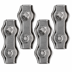 RVS Koordverbinder 8mm 4 stuks