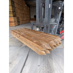 Doorsteekomheining Tanalith-e | 4 gaten | bundel | 225 x 11 x 11cm | Actie
