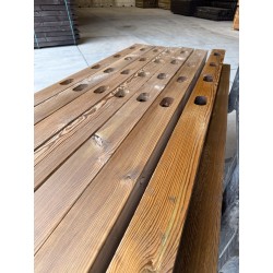 Doorsteekomheining Tanalith-e | 4 gaten | bundel | 225 x 11 x 11cm | Actie