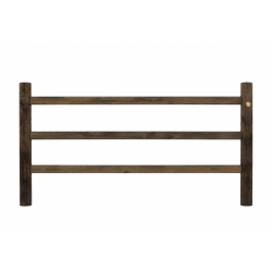 Doorsteekomheining - Round Original - 12x220 cm - 3 gaten - PRE-SHIELD®