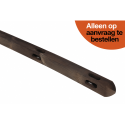 T-paal - Square Prestige - 12x12x200 cm - 2 gaten - PRE-SHIELD®