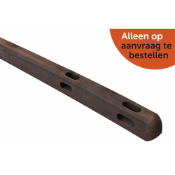 Hoekpaal - Square Prestige - 12x12x200 cm - 2 gaten - PRE-SHIELD®