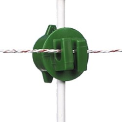 Schroefisolator (groen, palen ,  8,5-13mm, 20 stuks)