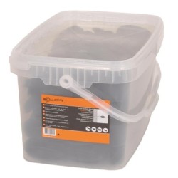 Hoekisolator S (zwart, 100 stuks)