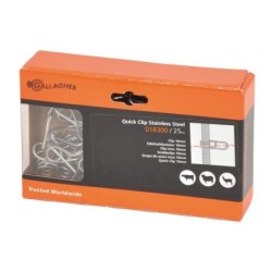Clip voor glasfiber paal (, 10mm, 25 stuks)